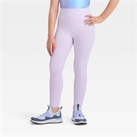 Girls' Ribbed Leggings - All in Motion Lilac