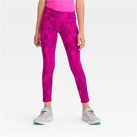 Girls' Fashion Leggings - All in Motion Neon Pink