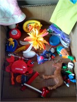 Box of Assorted Vintage/Modern Toys