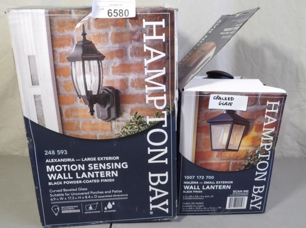 Hampton Bay Alexandria & Malena Wall Lanterns