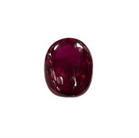 Natural Oval Cabochon 19.10ct Red Ruby