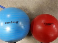 Two Excercise Balls