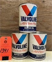 Vintage Quart Oil Cans (Empty)