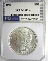 1900 Morgan PCI MS65+