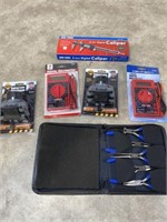 New in package multimeters, headlamps, fine point