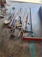 Large Lot of Garden Tools