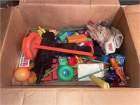 Miscellaneous toys blocks squirt, gun cars
