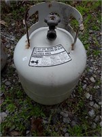 PROPANE TANK FOR THE GRILL WITH SOME PROPANE