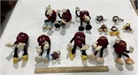 Lot of Applause plushies-California Raisins