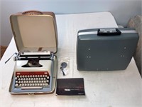 Royal Futura 800 Red-White-Blue Manual Typewriter