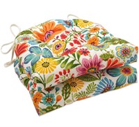 $70 4 pack Pillow Perfect Bright Floral Chairpad