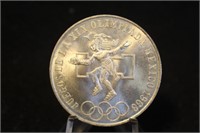 1968 Mexico 25 Peso Silver Coin