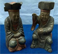 Carved Oriental Figurines