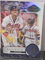 2022 Topps Gold Label Ronald Acuna Jr. Braves Card