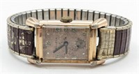 Vintage Men's Swiss Bulova Tank Wristwatch
