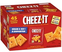 45-Pk Cheez-It Baked Snack Crackers, Original,