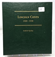 Partial Set of Lincolns (1909-1958, 118 Pieces)
