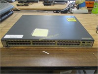 Cisco Catalyst 3750 48 Port PoE Switch.
