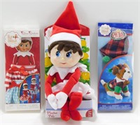 NIB "Elf on the Shelf" Lot: Plush Girl with