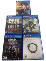 PS4 GAMES - LOT OF 5