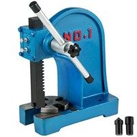 BestEquip Heavy Duty Arbor Press 1 Ton, Ratchet