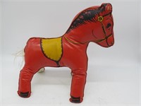1950S CHILDS PLAY HORSE PLASTIC LIKE MATERIAL