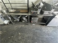 8ft stainless steel work table