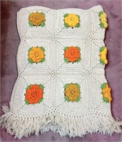 Vintage Handmade Afghan / Blanket