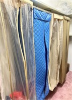 Vintage Closet Garment Bags Left side of Closet