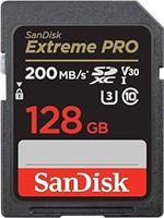 (N) SanDisk 128GB Extreme PRO SDXC UHS-I Memory Ca