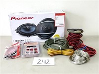 Pioneer Car Speakers, Wire, Hardware (No Ship)
