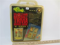 1991 Major League baseball trivia board game