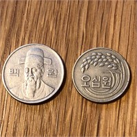 1978 & 1993 Hong Kong Coins