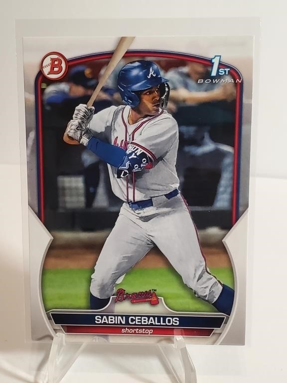 2023 Bowman Draft 1st Bowman Sabin Ceballos