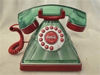 Vintage plastic Coca-Cola telephone