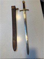 Vintage Iberia Philippines Sword w Sheath