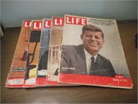 1960's life magazines .