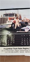 12 Month Truck Calendars 1985 & 1986