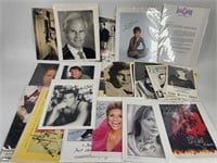 ASSORTMENT OF AUTOGRAPHED PHOTOS