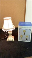 International Bazaar Mini Lamp with beaded shade