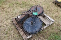 2-wheel hyd. Mounted windrow inverter