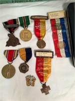 Cuba USA Encampment awards WWII medals and more