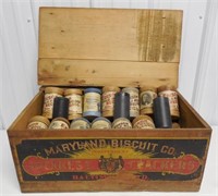 Crate of 25+ Edison & Columbia cylinder records