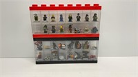 (2) Lego mini figure display cases with over 20