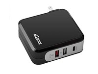 3-Port Smart Wall Charger