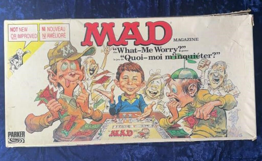 1988-Mad Board game believed complete