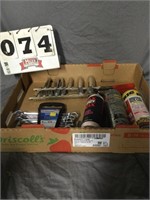 Sockets, combination wrenches, etc