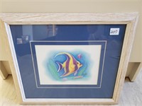 ADORABLE FISH PRINT 15X13 INCHES