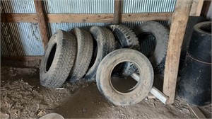Assorted tires