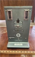 Vintage Harmon Metal 5 Cent Pencil Dispenser-